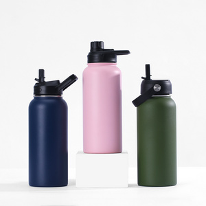 Sport water bottle 32oz 40oz stainless steel  insulated water bottle