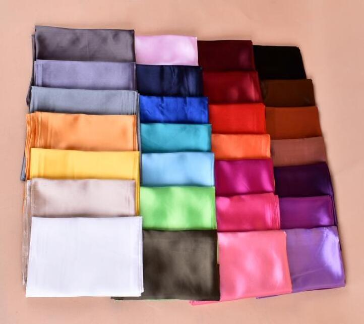 Wholesale 56 Colors Available Plain Silk Scarf Hijab Muslim Women Hijabbers Best Choice Prayer Scarves Shawls