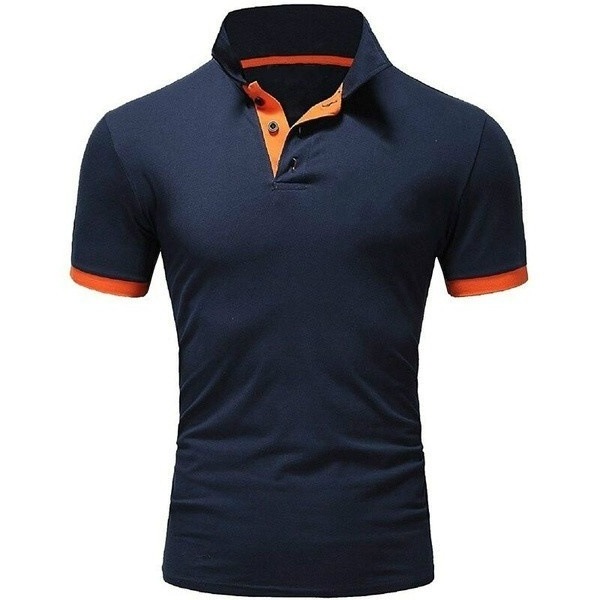 Men's Classic Cost-effective Fit Short Sleeve Solid Soft Cotton Blank Polo Shirt