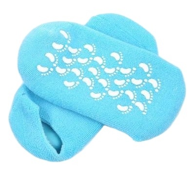 Reusable SPA Gel Socks Moisturizing Socks Whitening Exfoliating Smooth Beauty Foot Care Silicone Socks