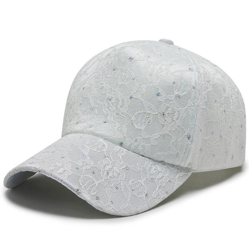 Factory custom Bud silk Sequin  unique Baseball Cap for Ladies