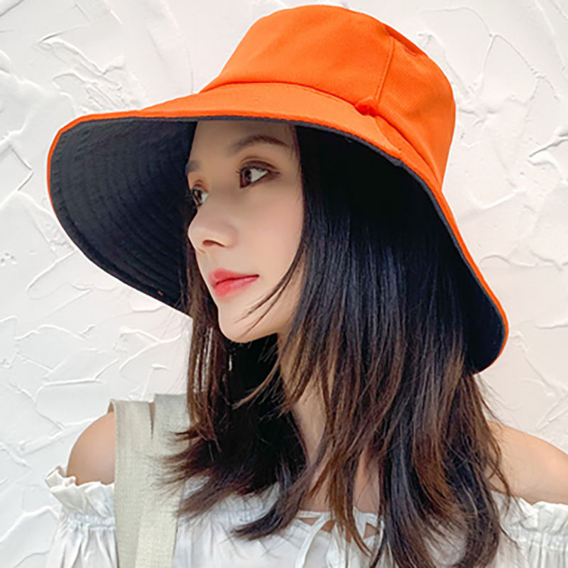 Wholesale women fashion solid color custom embroidery logo 100% polyester bucket hat