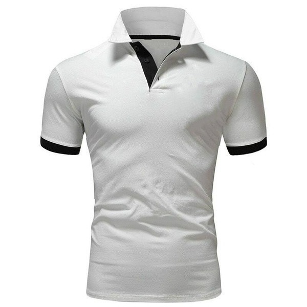 Men's Classic Cost-effective Fit Short Sleeve Solid Soft Cotton Blank Polo Shirt