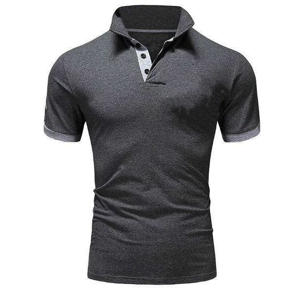 Men's Classic Cost-effective Fit Short Sleeve Solid Soft Cotton Blank Polo Shirt