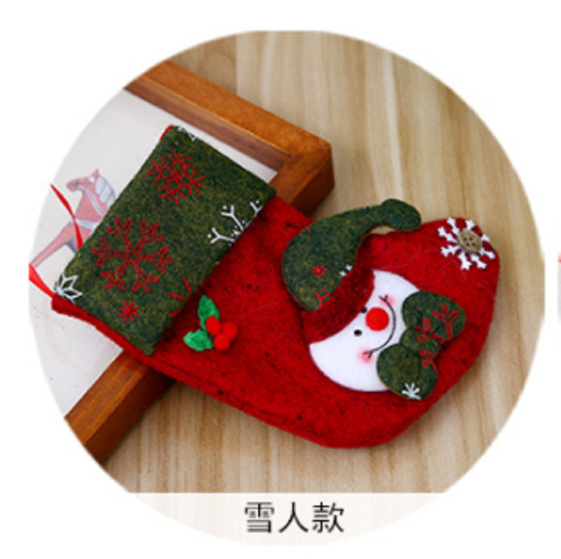 Christmas Tree Pendant Gift Bag Socks Decoration Articles Christmas Gift Bag