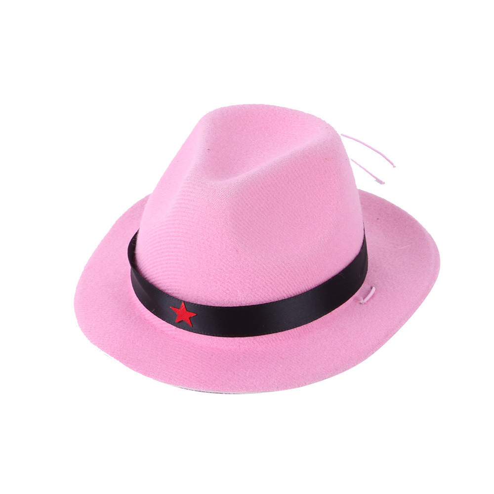 Birthday Party Decoration Pet Dog Cat Cowboy Hat Puppy Adjustable Hat Suitable for Small Dogs and Cats Pets