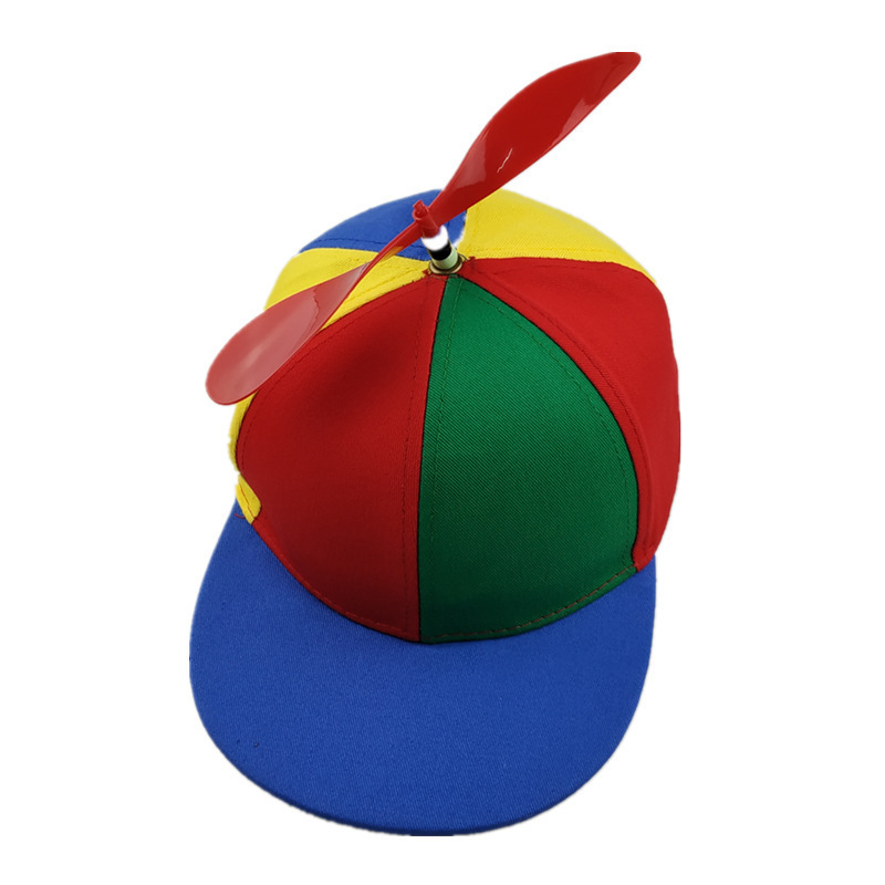 cotton custom Kids propeller hat colorful baseball hat adjustable child Propeller Cap