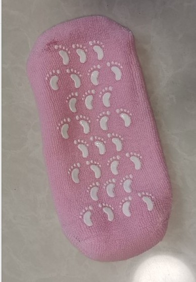 Reusable SPA Gel Socks Moisturizing Socks Whitening Exfoliating Smooth Beauty Foot Care Silicone Socks