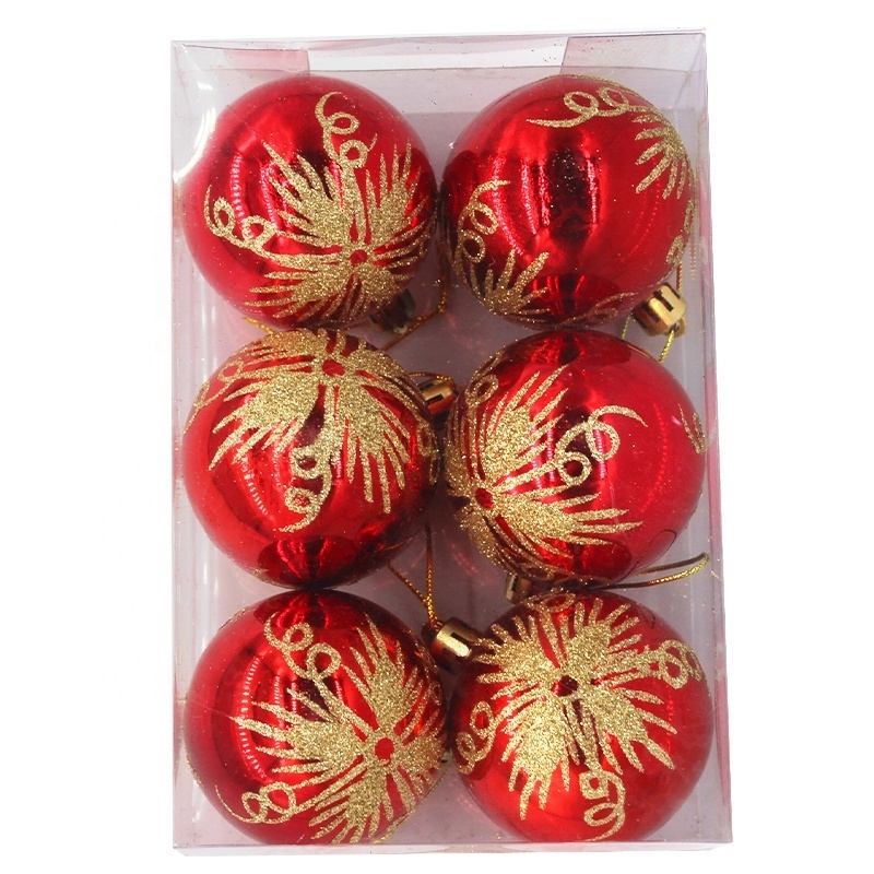 Popular Products christmas ball  Xmas decorations 2024 tree ornaments With most popular