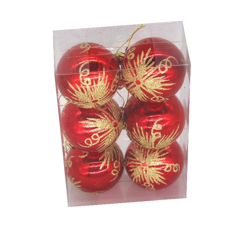 Popular Products christmas ball  Xmas decorations 2024 tree ornaments With most popular