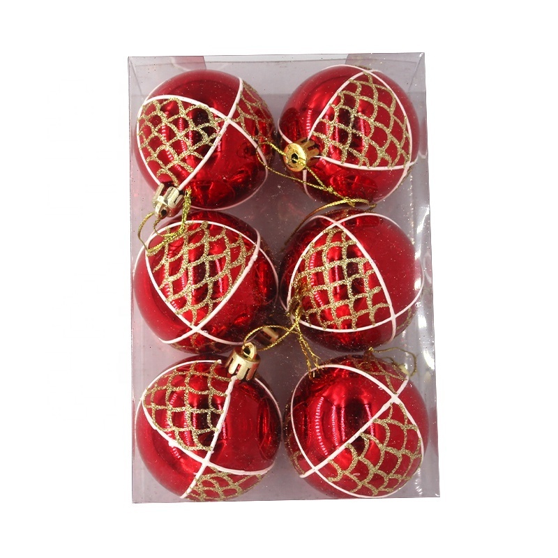 Christmas Ball Gift Box Christmas Tree Christmas Plastic Baubles/Ball ornaments ball With Hot sale