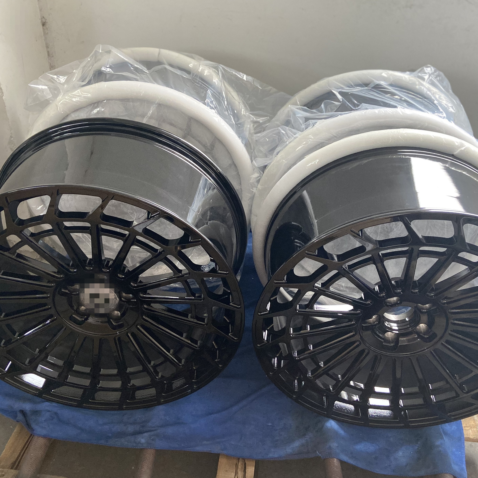 For Mercedes-Benz forged custom modification rims Lightweight aluminium alloy 16-24 inch multi-spoke passenger car wheels