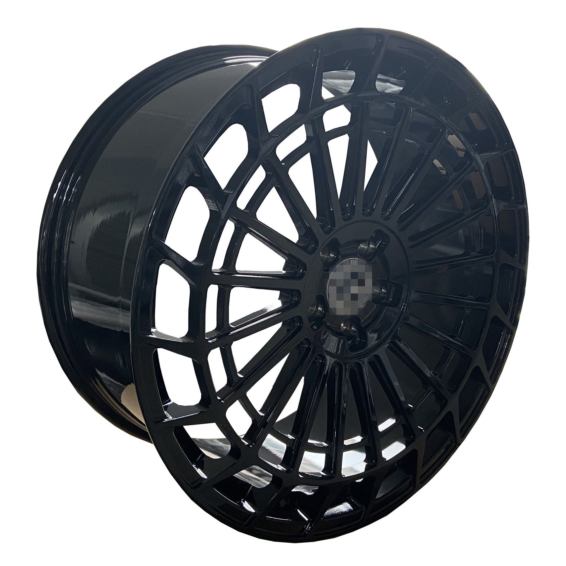 For Mercedes-Benz forged custom modification rims Lightweight aluminium alloy 16-24 inch multi-spoke passenger car wheels