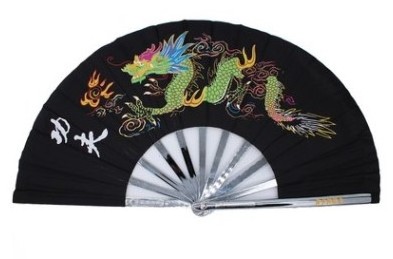 metal tai chi kung fu hand fan