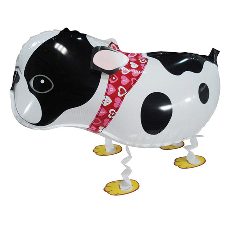 Hot Baby Shower Kids Birthday Party Decorations Pug Poodle Bulldog Cogi Inflatable Air Balloon Walking Pet Dog Foil Balloons