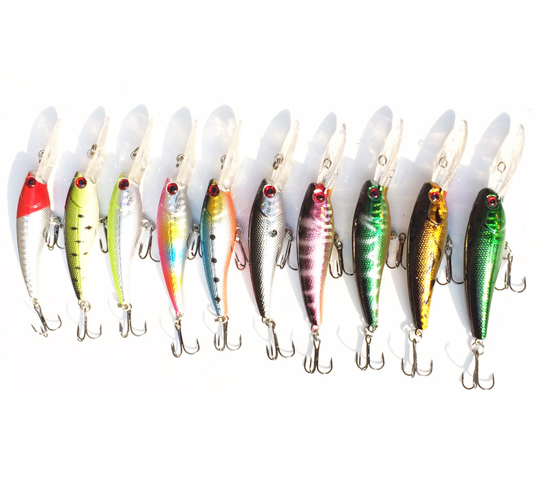 6cm Lure Deep swim hard bait Wobbler Fishing lures artificial baits fish minnow fishing bait