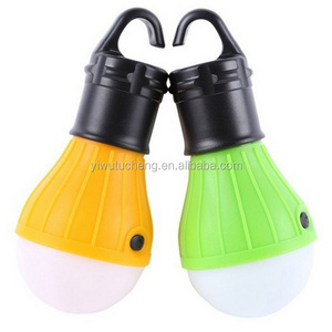 Outdoor camping hanging 3 LED tent light Bulb Fishing Lantern Lamp