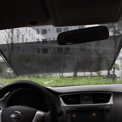 Car Automatic Retractable Sunshade Sun Block Shutter Side Window Block Sun Shade Car Telescopic Curtain