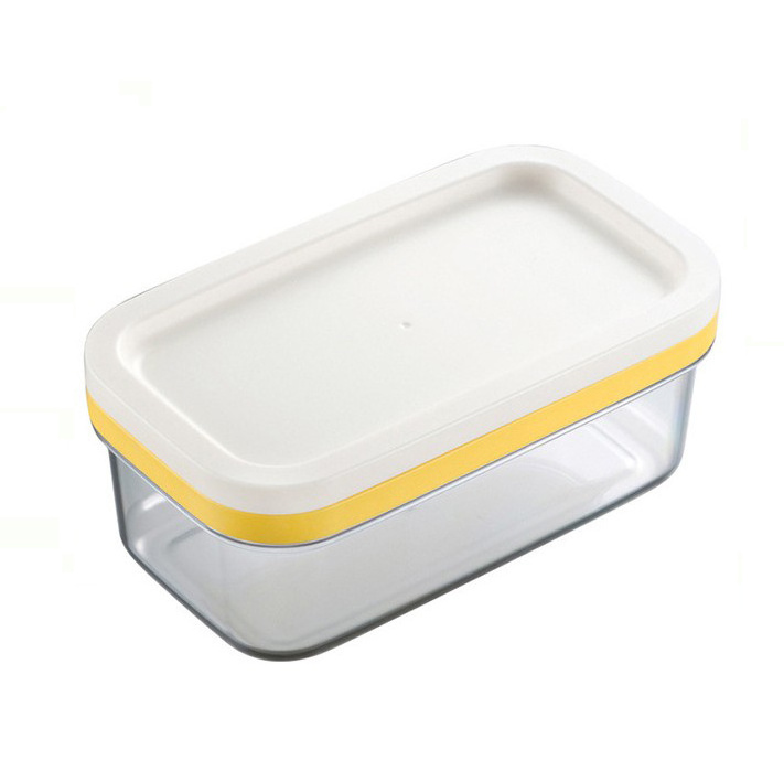 Household Butter Box Cheese Cutting Crisper Sealed Rectangular Storage Box Baking Kitchen Tool