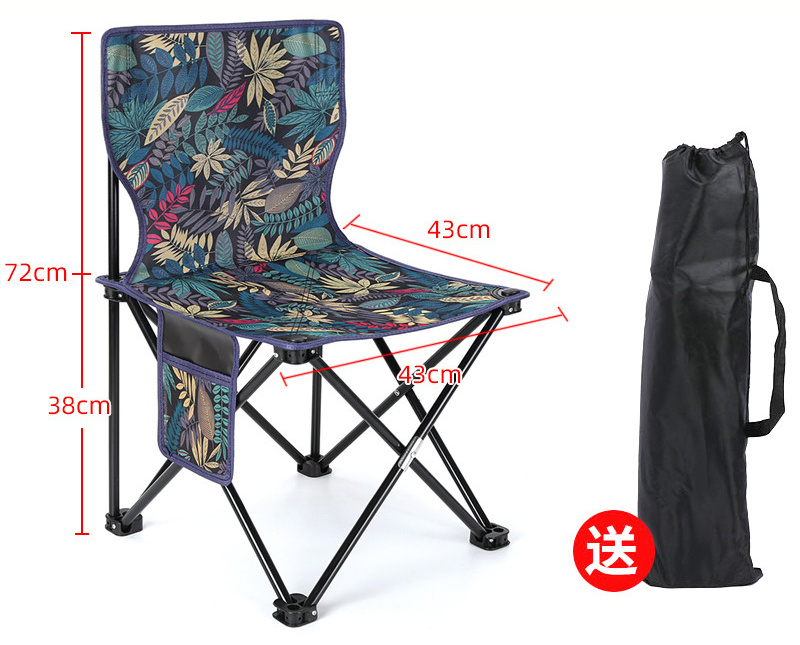 New Customized LOGO Outdoor Portable Foldable Beach Chair For Garden Camping