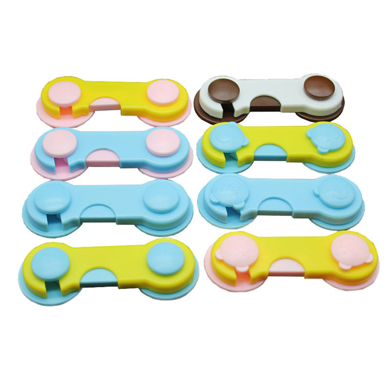 Kids Plastic Cabinet Lock Child Safety strap locks Drawer Door Cupboard Strap Safety Locks protect children from safe