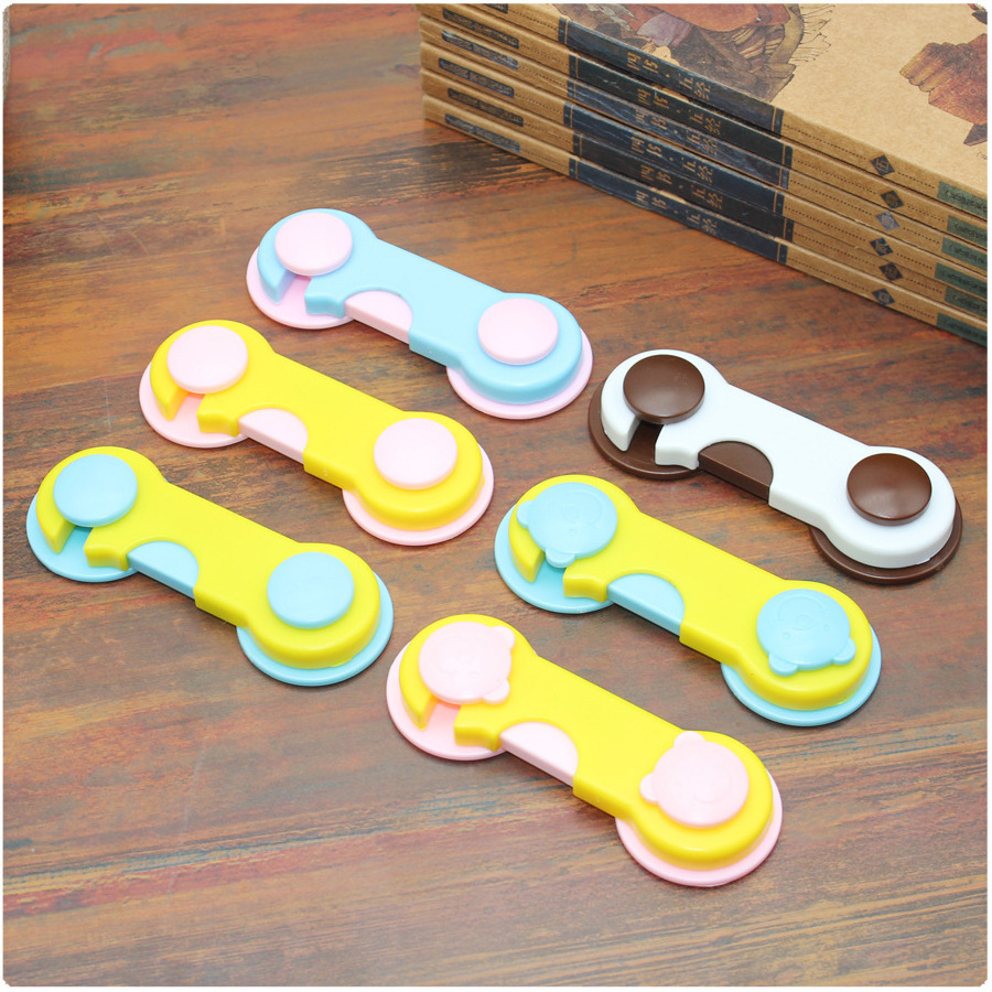 Kids Plastic Cabinet Lock Child Safety strap locks Drawer Door Cupboard Strap Safety Locks protect children from safe