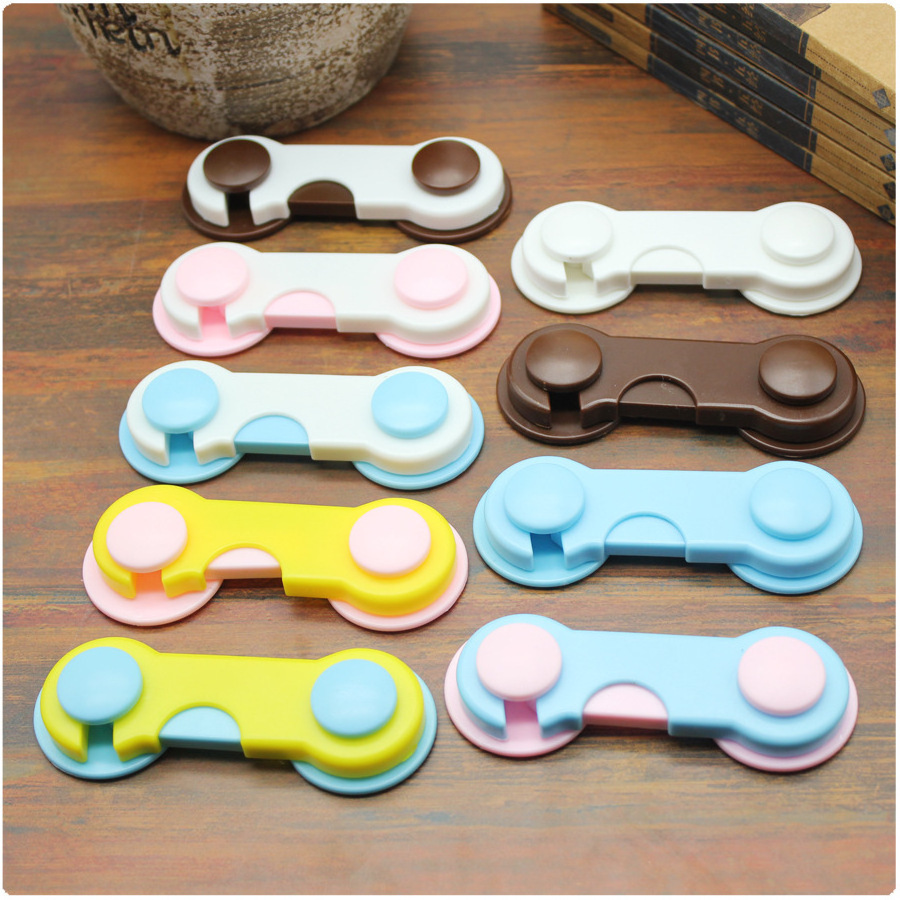 Kids Plastic Cabinet Lock Child Safety strap locks Drawer Door Cupboard Strap Safety Locks protect children from safe