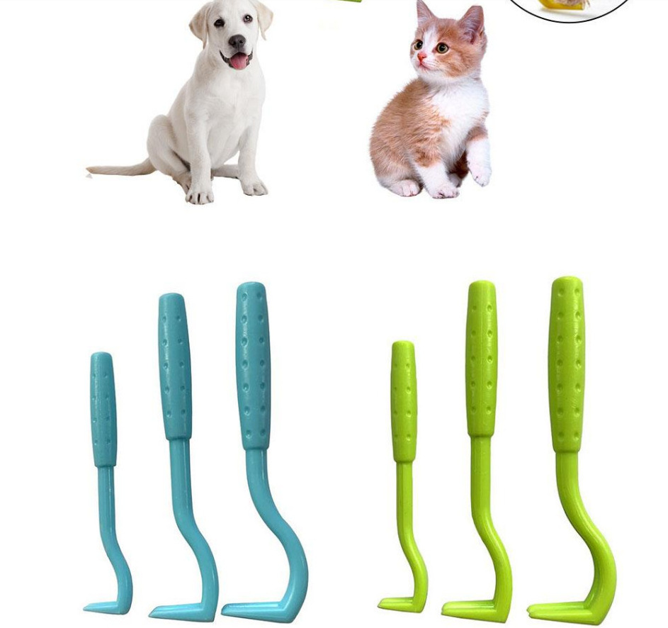 HOT 3PCS Pet Flea Remover Tool Scratching Hook  Pet Cat Dog Grooming Supplies Tick Picker  Removal Tool Pet Comb