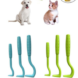 HOT 3PCS Pet Flea Remover Tool Scratching Hook  Pet Cat Dog Grooming Supplies Tick Picker  Removal Tool Pet Comb