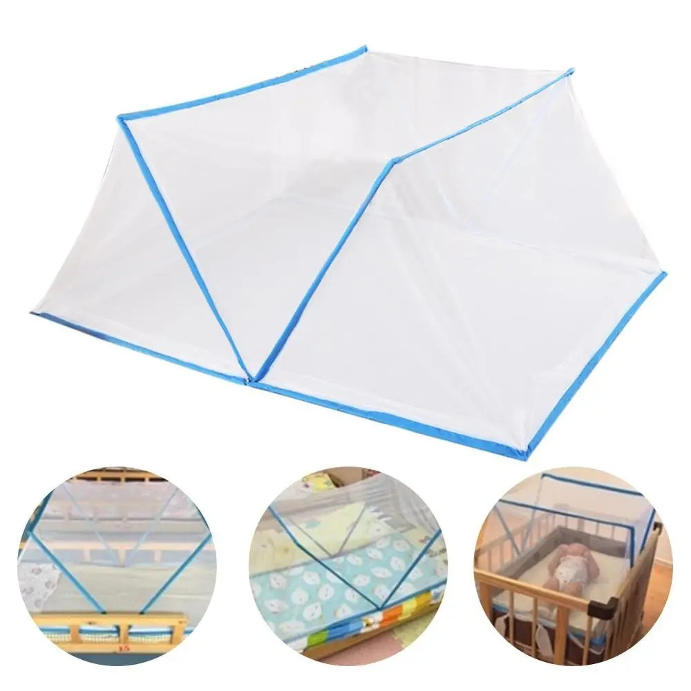 Summer Universal Installation-Free Folding  Bottomless Canopy Mosquito Net Student Dormitory Baby Single Bed Portable Tent