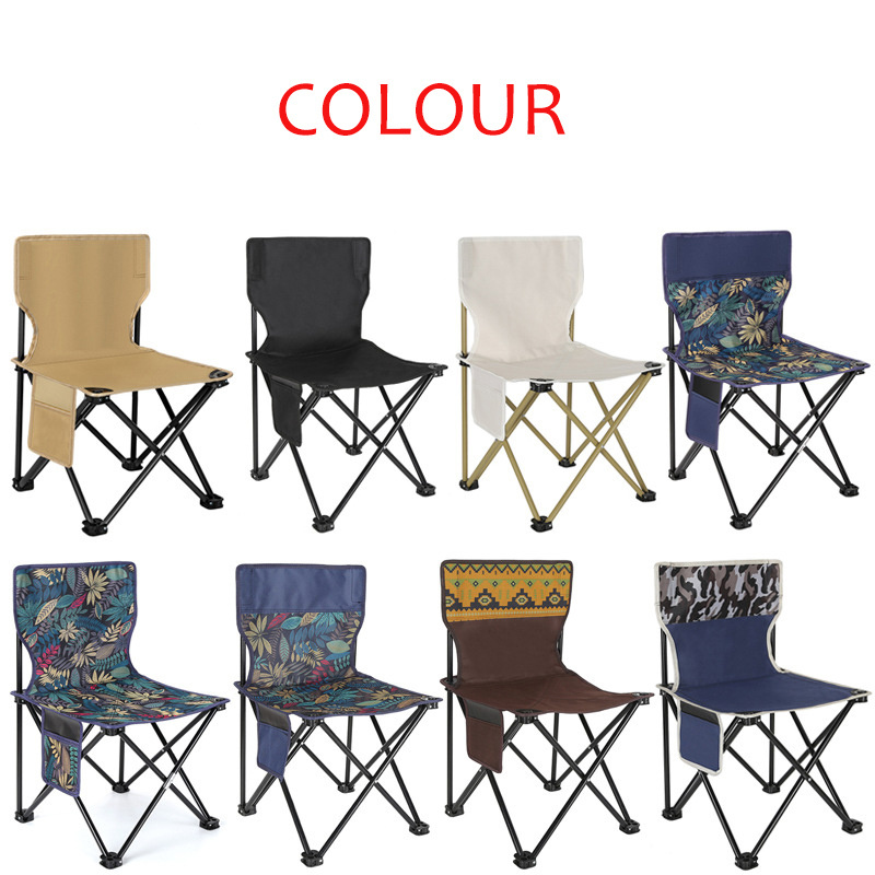 New Customized LOGO Outdoor Portable Foldable Beach Chair For Garden Camping