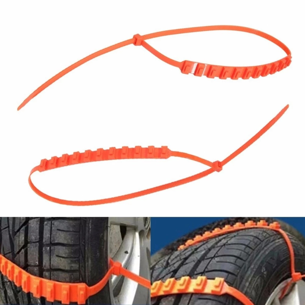 Car Universal Mini Plastic Winter Tyres wheels Snow Chains For Cars/Suv Car-Styling Anti-Skid Autocross Outdoor