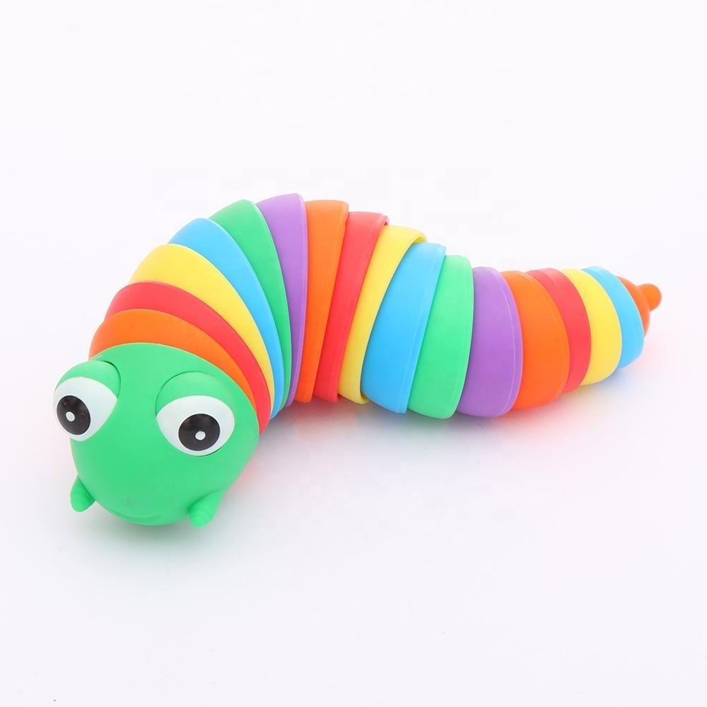 Big Eyes Stress relief Children's sensory toys Slugs stress relief toys Puzzle Science education Caterpillar toys