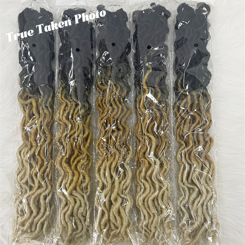 Vivian hair 18-24 inch Crochet Hair Extensions gypsy locs Synthetic Braiding Hair Gypsy Locs