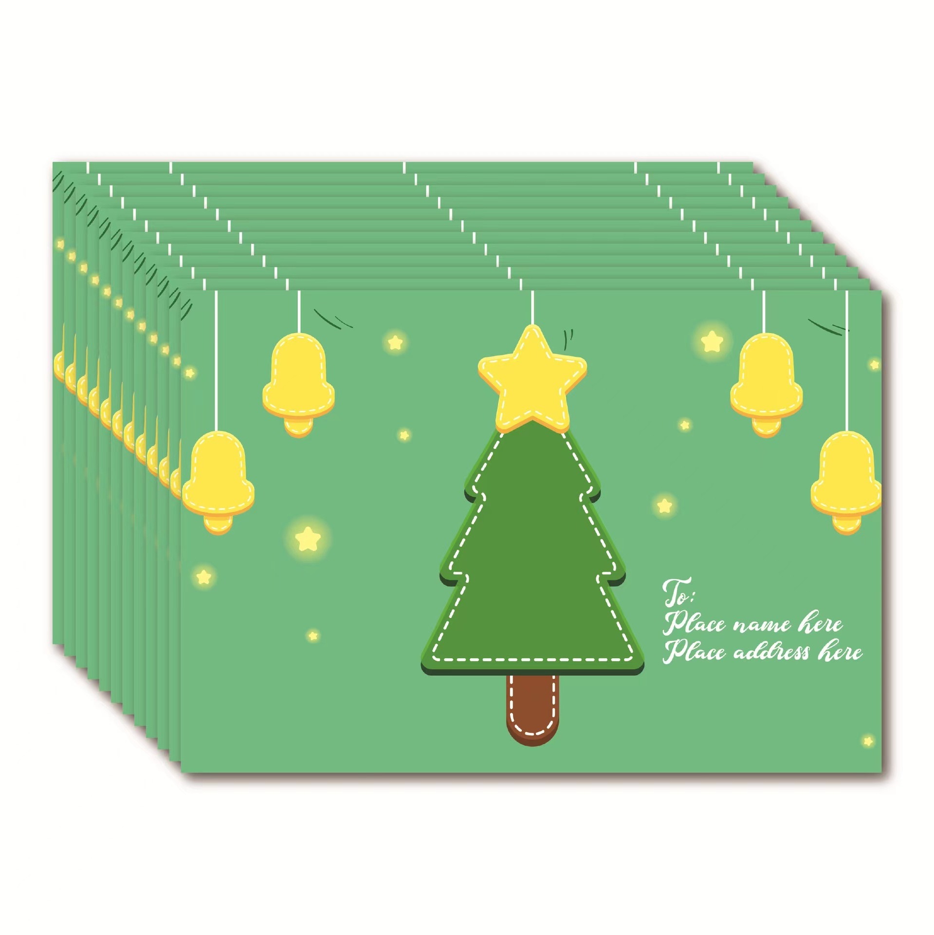 Hot Buy Congratulations Greeting Card Christmas Party Invitation Card Envelope Paper Card Envelope Kraft Envelope Letterhead Set