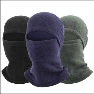 New Wholesale Tactical Outdoor Cycling Ski Balaclava Polar Fleece Mask Outdoor Men's and Women's Balaclava Custom Winter Hat