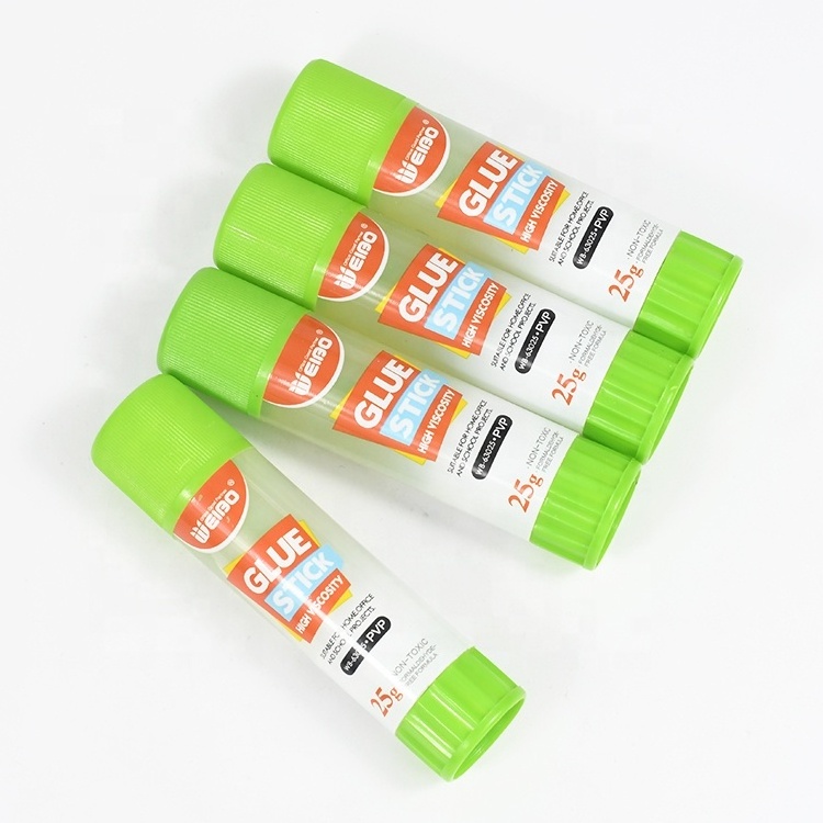 Weibo 25g Glue Stick High Viscosity Non-Toxic Soft Paste Washes Out Safe and Clean For Children Fit for Paper Photo Glue Stick