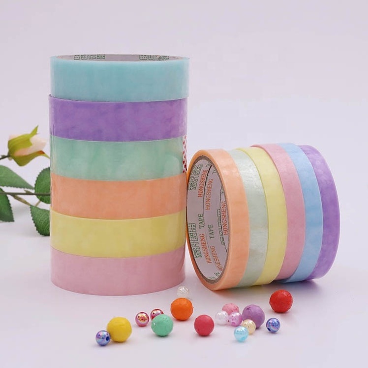 DIY Colorful Relieve  Stress  Hot Decompression Anti Stress Toys Sticky Ball Adhesive Tape