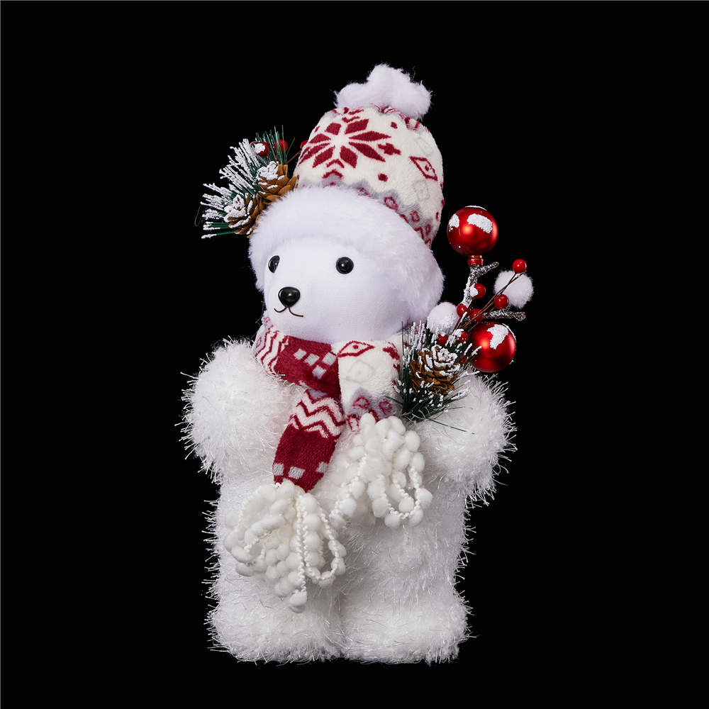 Superwin Custom 2022 Led Teddy Bear Christmas Christmas Polar Bear Decoration Outdoor Lighted Decoration