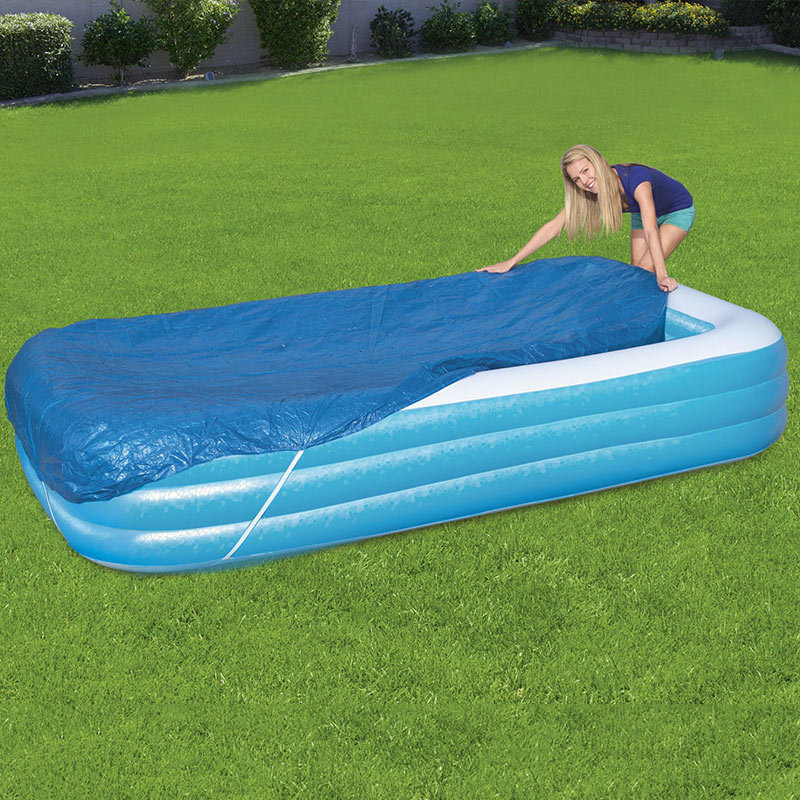 Inflatable swimming pool cover mat Pool Net Cover- Leaf Netting Above Ground Pools Screen Cover Mat