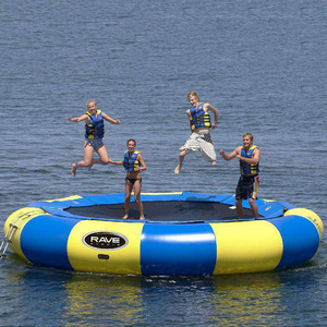 Customize thickened inflatable water trampoline Inflatable Floating PVC inflatable floating trampoline water trampoline