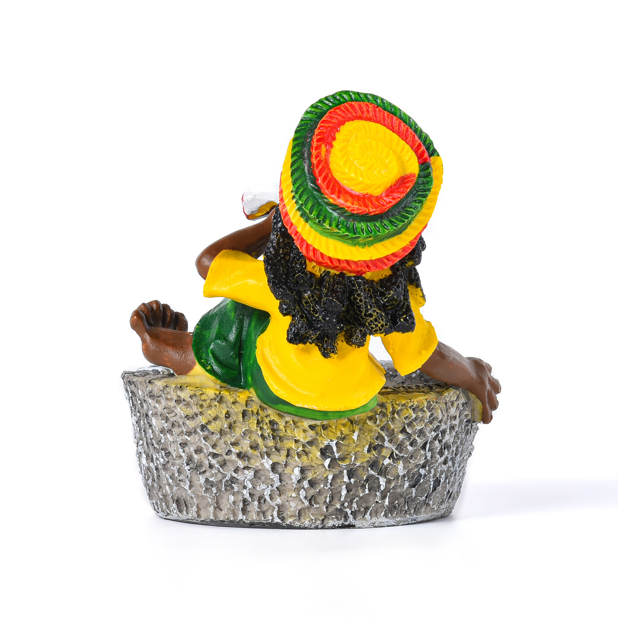 WOWO TECH Smoking Accessories Character Shape Small Size Resin Ashtray Creative Jamaican Resin Ashtrays