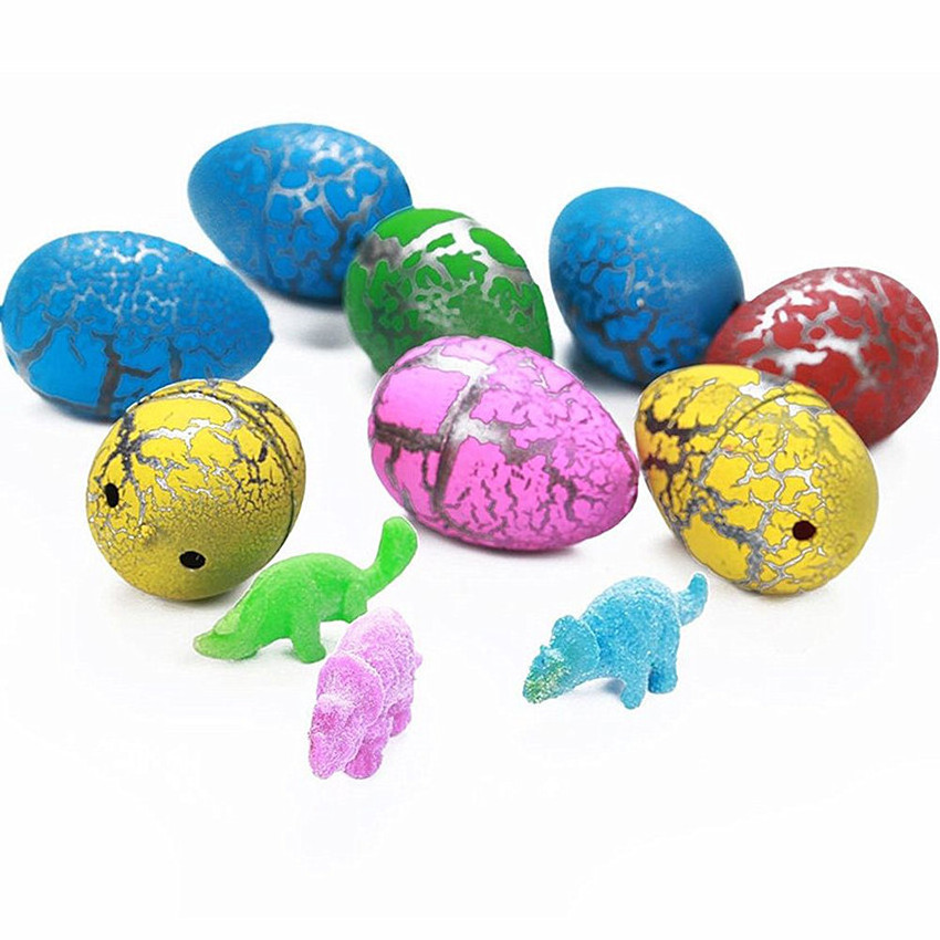 Novelty Gag Toys Children Toys Cute Magic Hatching Growing Animal Dinosaur Eggs For Kids Educational Toys Gifts