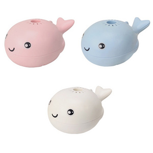 Whale Suspended Ball Blowing Toy Creative Fun Ocean Little Whale Electric Fan Floating Balls Toys For Children Puzzle Toy Gifts