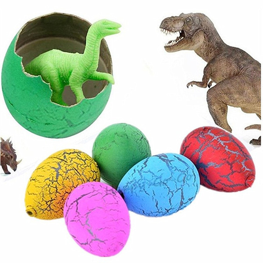 Novelty Gag Toys Children Toys Cute Magic Hatching Growing Animal Dinosaur Eggs For Kids Educational Toys Gifts