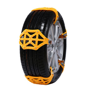 Hot selling 8pcs universal escape car anti-skid winter tyres wheels snow chains