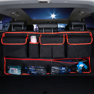 New arrival travel multifunctional hanging car back seat trunk storage bag organizer