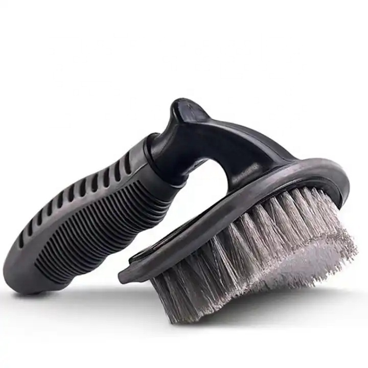 Durable PP portable car wheel tire rim washing cleaning detailing scrubber brush