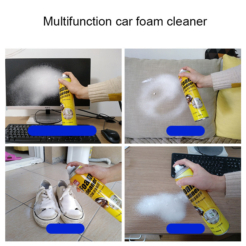 Multifunctional cheap 650ml car office household car refresher foam cleaner