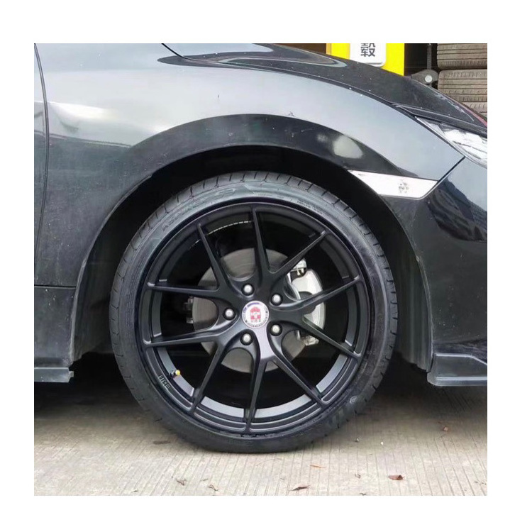 Hot selling durable aluminum alloy 15 16 17 18 inch passenger car forged wheels